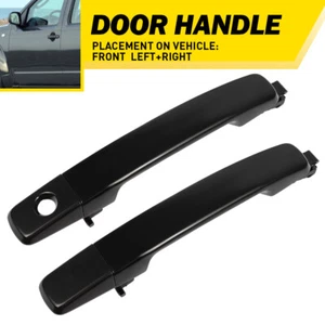 Set of 2 Front Left & Right Exterior Door Handle Fit 2005-2008 Nissan Frontier C - Picture 1 of 6