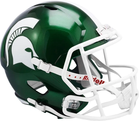 Michigan State Spartans Unsigned Riddell FLASH Alternate Revolution Cover