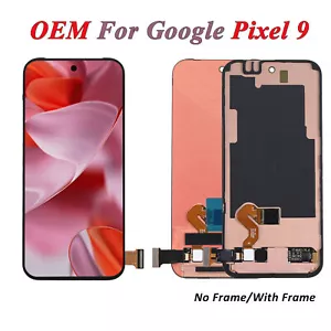 OEM For Google Pixel 9 OLED LCD Display Touch Screen Replacement Assembly ±Frame - Picture 1 of 15