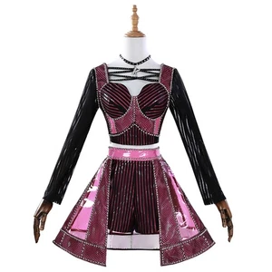 SEIS Disfraz de Katherine Howard Cosplay para Halloween Fiesta Conjunto Vestido - Imagen 1 de 11