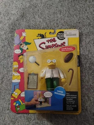 The Simpsons Hans Moleman series 7 World of Springfield figure by Playmates Rare - Image 1 of 3