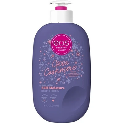 Loción corporal hidratante eos Shea Better 24H, cacao cachemir, 16 fl oz Foto 1 de 2