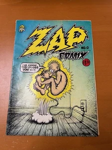 Apex Novelty Zap Comix No.0      1967.   Underground Comic Comix - Picture 1 of 4