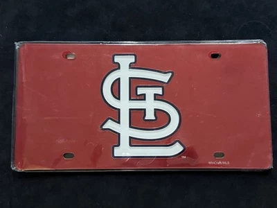 St Louis Cardinals MLB Laser Tag License Plate WinCraft - Image 1 of 2