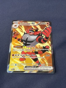 Incineroar ex 187/162 Sv05: Temporal Forces Holo Full Art Pokemon TCG nm- - Picture 1 of 12