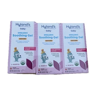 3X Hyland’s Naturals Baby Organic Soothing Gel DayTime 2+ Months - Picture 1 of 1