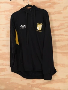 Felpa con cappuccio NOLA Gold Rugby 1/4 ZIp foderata in pile leggero ufficiale Paladino uomo media - Foto 1 di 18