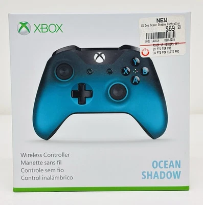 Xbox One Ocean Shadow Wireless Controller Special Edition 1708 New Open Box - Image 1 of 4