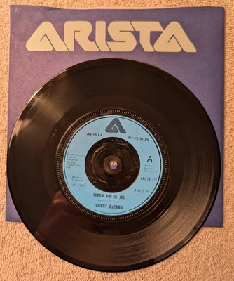 Johnny DuCann Throw Him in Jail Street Strutter 7" UK Arista 128 1977 - Image 1 of 4