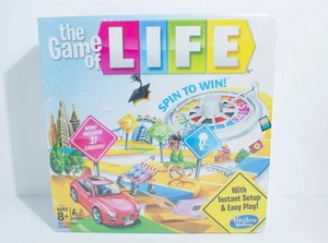 Hasbro THE GAME OF LIFE Spin to Win Board Game Ages 8+ 2-4 Player Sealed  2017 - Picture 1 of 6