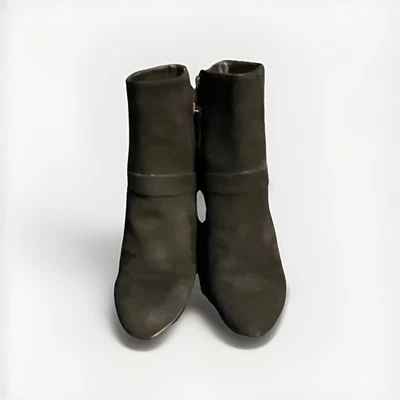 Kate Spade “ Thatcher “ Black Ankle Boot Side Zip - Image 1 of 4