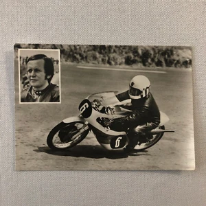Vintage Motorcycle Racing Postcard Post Card Jurgen Lenk Germany - Picture 1 of 5