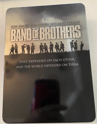 Band of Brothers DVD Box Set Tin Tom Hanks Spielberg - Image 1 of 4