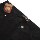 Italo Ferretti Nwt 5 Pocket Jeans Size ~34 Us Slim Black Denim
