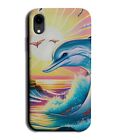 Beautiful Jumping Dolphin Phone Case Cover Dolphin Colourful Leaping Leap AL38