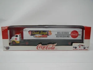 M2 Machines Coca-Cola 1957 Dodge COE & 1957 Chrysler 300C QL01 - Picture 1 of 7