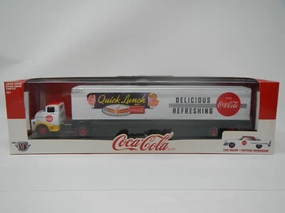 M2 Machines Coca-Cola 1957 Dodge COE & 1957 Chrysler 300C QL01 - Image 1 of 4