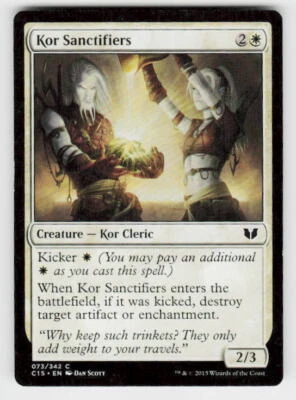 Commander 2015 #73 Kor Sanctifiers - Image 1 of 2