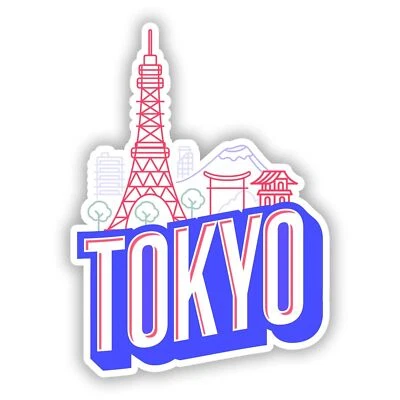 Tokyo Sticker Aufkleber - Bild 1 von 3