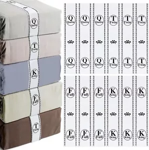 12 Pieces Bed Sheet Organizer Bands, Keepers Closet Mix 12pcs Pack - Picture 1 of 2