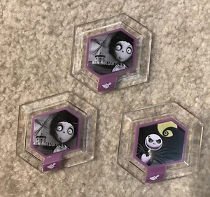 Disney Infinity Pesadilla antes de Navidad Disco Eléctrico Lote Jack New Holland Sky - Imagen 1 de 4