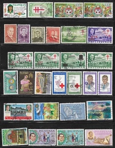 Philippines Asia Packet Lot of 29 off paper Stamps Country Collection used - Picture 1 of 1