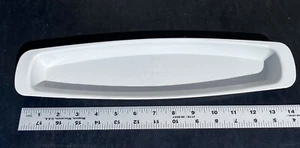 Pentola a goccia vassoio olio griglia George Foreman parte di ricambio bianca 14,5 - Foto 1 di 2