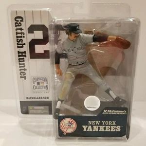 McFarlane MLB Cooperstown Collection #2 NY Yankees Catfish Hunter Variant - Picture 1 of 9