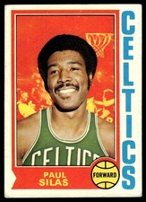 1974-75 Topps Paul Silas Boston Celtics #9