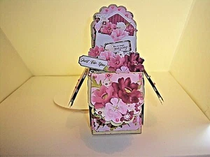 NEUES ANGEBOT WUNDERSCHÖNE BLUMEN POP UP BOX - Bild 1 von 2