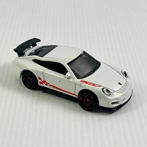 Hot Wheels Porsche 911 GT3 RS white diecast car Mattel 2010 - Picture 1 of 10