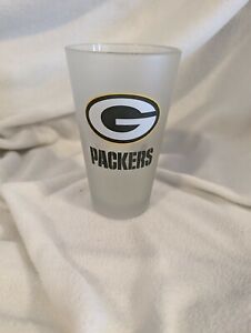 NFL Green Bay Packers 16oz Color Frosted Pint Glass