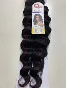 MILKY_WAY QUE HUMAN HAIR_MASTER MIX_LOOSE DEEP_BULK_18"_#P1B/530 - Imagen 1 de 4