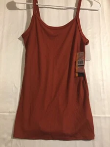 No Boundaries Brown Ribbed Cami Junior's Size M NWT - Picture 1 of 12