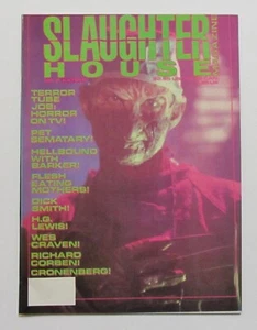 Slaughterhouse Magazine # 2 Horror Pet Sematary, Wes Craven - Picture 1 of 4