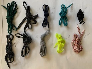 Various Color & Length Pair & Single Shoe and Draw Strings. Length Given in Pics - Picture 1 of 1
