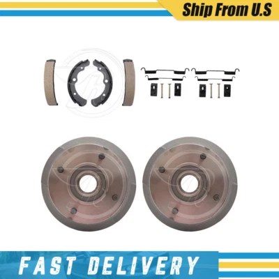 Задние тормозные барабаны тормозные колодки и комплект пружин оборудования для Subaru DL 1985-1989 годов выпуска - Изображение 1 из 4