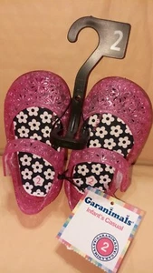 Garanimals Infant Casual Pink Jelly Shoes Size 2 - Picture 1 of 3
