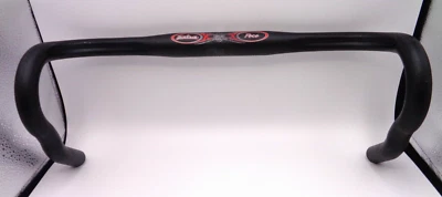 Braçadeira Salsa Cycles Poco 42cm alumínio ergonômico gota guidão preto 31,8mm 7075 - Imagem 1 de 4