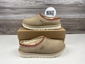 UGG Tasman Slipper Sand Dark Cherry Women's (5955 SNDD) Size New Clogs AUTHENTIC - Picture 1 of 10