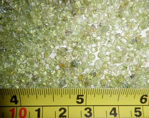Tumbled Green Peridot Crystal 0.05 to 0.3 carat Tiny Pieces 100 gram Lot - Picture 1 of 9