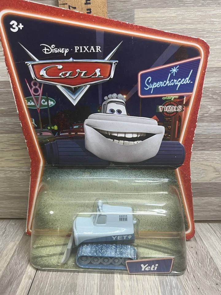 Coches YETI Abominable Quitanieves Disney Pixar 1:55 Supercargadores L4155 Die Cast Foto 1 de 3