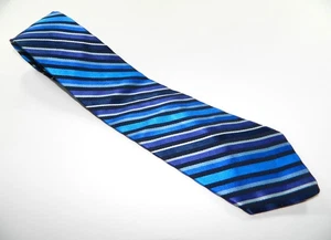 Corbata de seda para hombre Le Trente Et Un Simons XXXI HECHA EN CANADÁ RAYAS REPP - Imagen 1 de 2