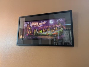 Disney 2019 Not So Scary Halloween Party Villains 6 Pin Framed Set LE 500 - Picture 1 of 23