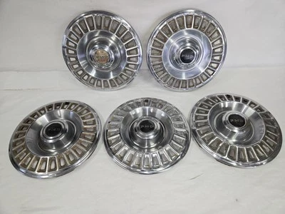 Juego de 5 tapacubos Pontiac Firebird Lemans Grand Prix 1967-68 14 pulgadas OEM GM  Foto 1 de 4