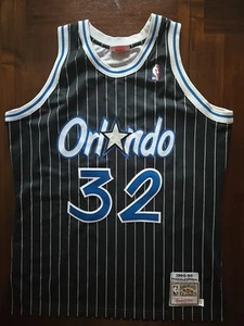 Mitchell And Ness Authentic Shaquille O'Neal Orlando Magic 94-95 Sz 44 - Picture 1 of 6