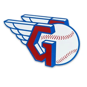 ⚾ Cleveland Guardians Engraved Wooden Wall Sign – Handmade MLB Fan Decor - Picture 1 of 6