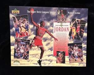Michael Jordan 1994 cubierta superior salutes 8X10/40000 - Imagen 1 de 3