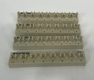 Lot of (4) Beckman 7mm 11mm 13mm Centrifuge 8-Slot Tray Stand - Picture 1 of 5