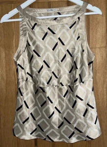 100% Silk Top - Planet - Ladies Size 12 - Picture 1 of 5